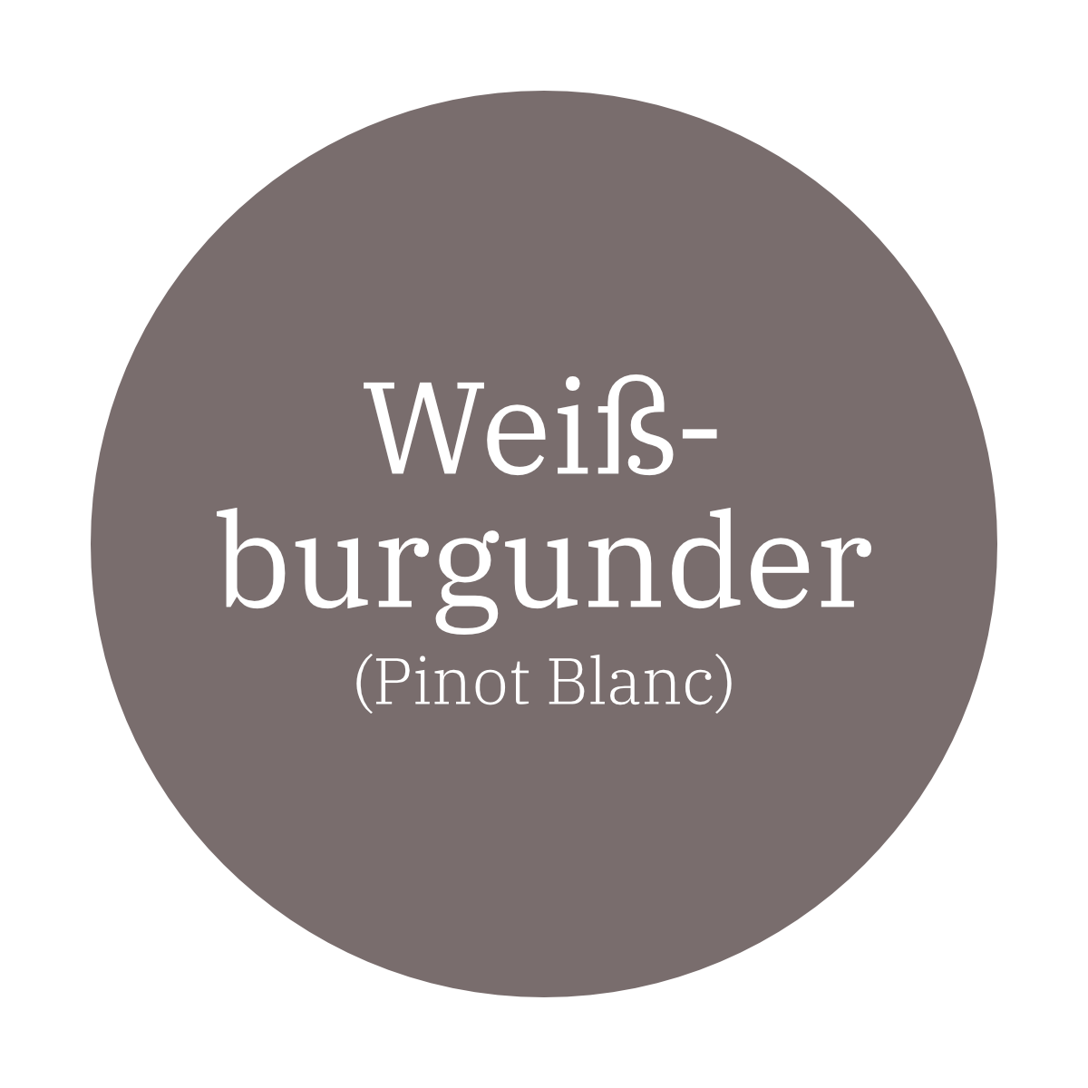 weissburgunder pinot blanc