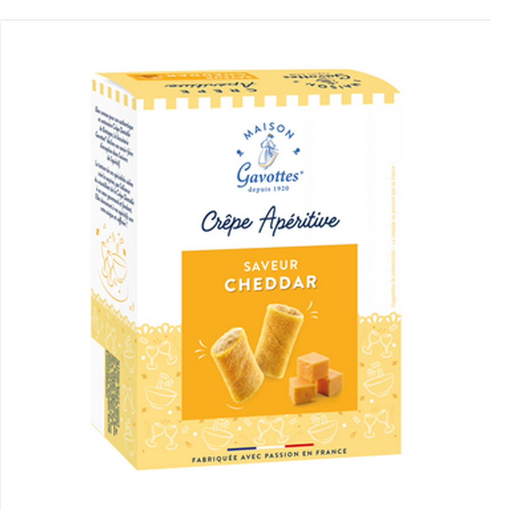 Creperolles MAISON GAVOTTES - Crêperöllchen - Cheddarcremefüllung 110g