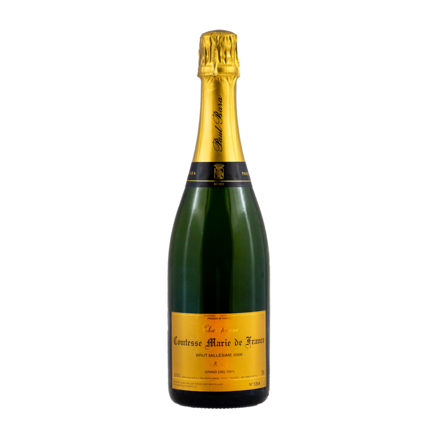 Champagne Blanc de Noirs Grand Cru Comtesse Marie de France 2014 