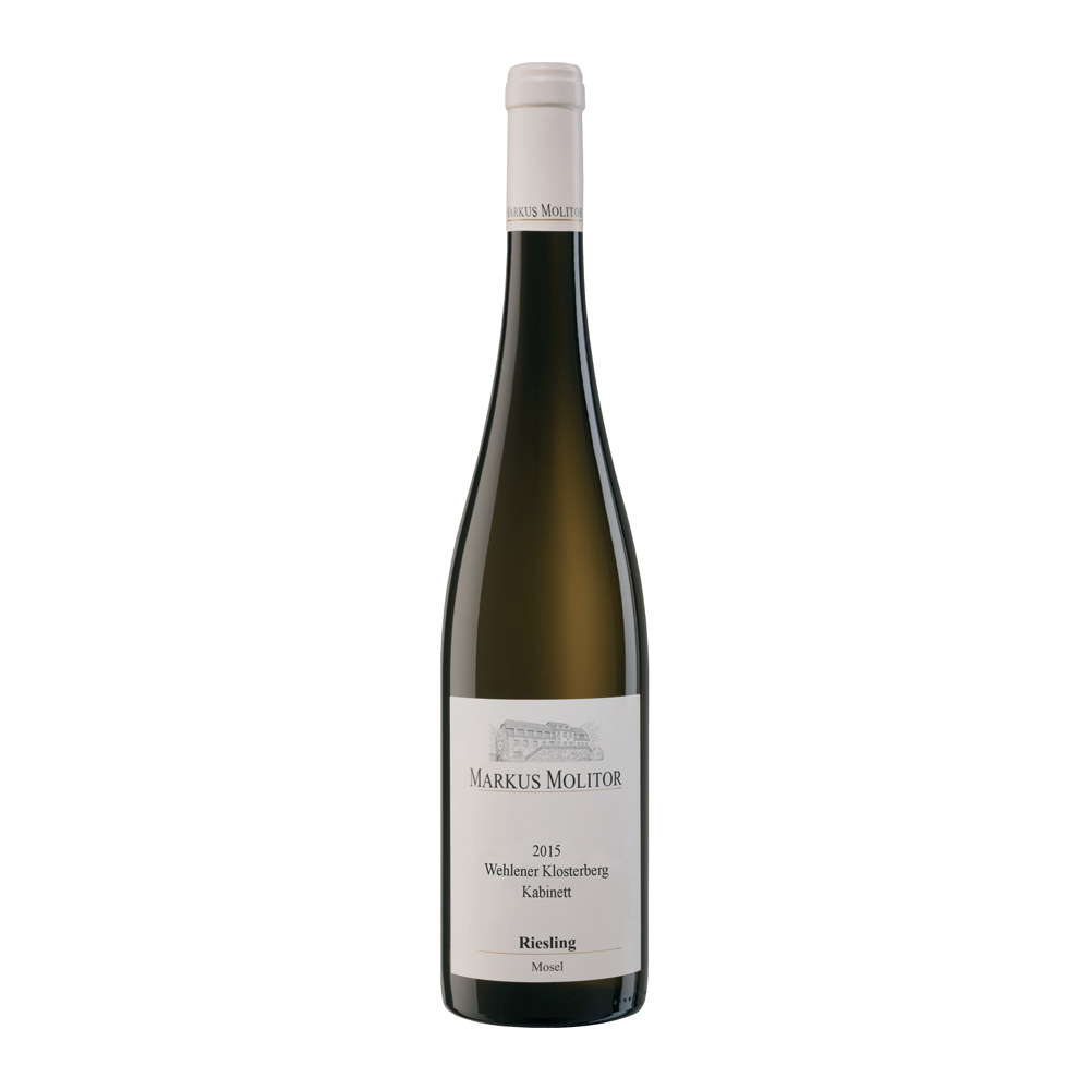 Riesling Weiße Kapsel Wehlener Klosterberg Kabinett 2015