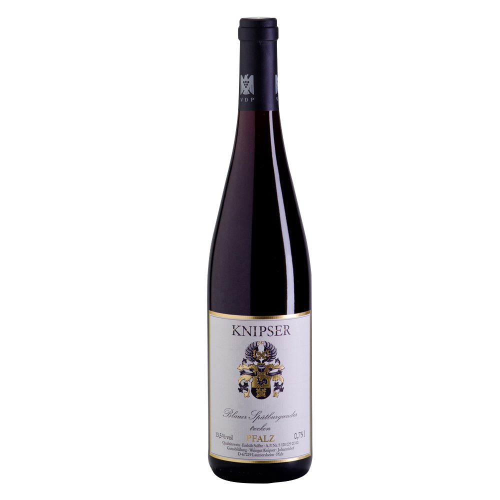 Knipser-Blauer-Sp-tburgunder_01 Spätburgunder Rotwein 2019・HALBE FLASCHE