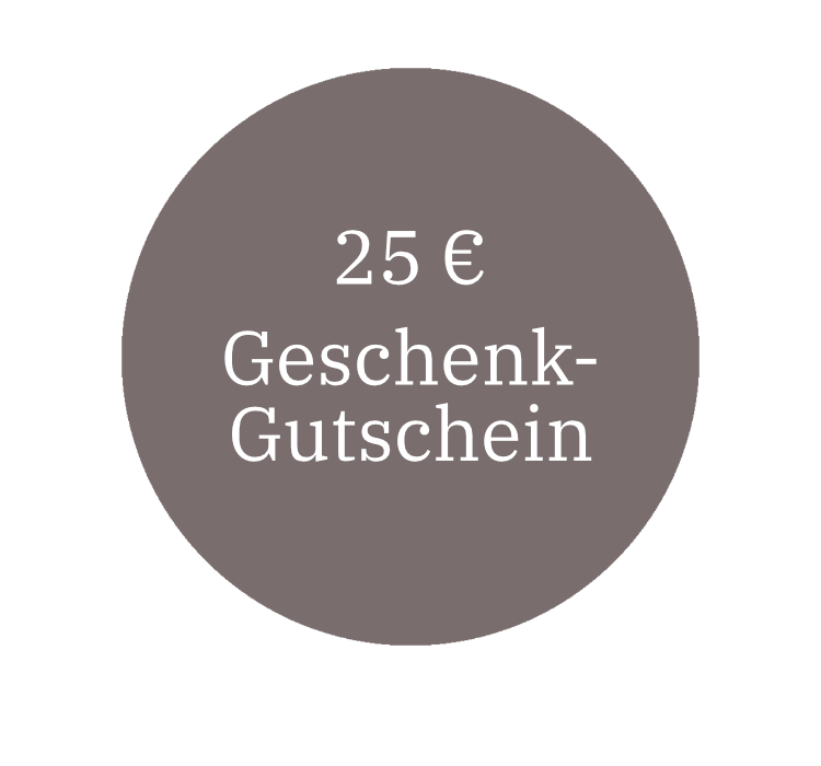 Geschenkgutschein 25 €