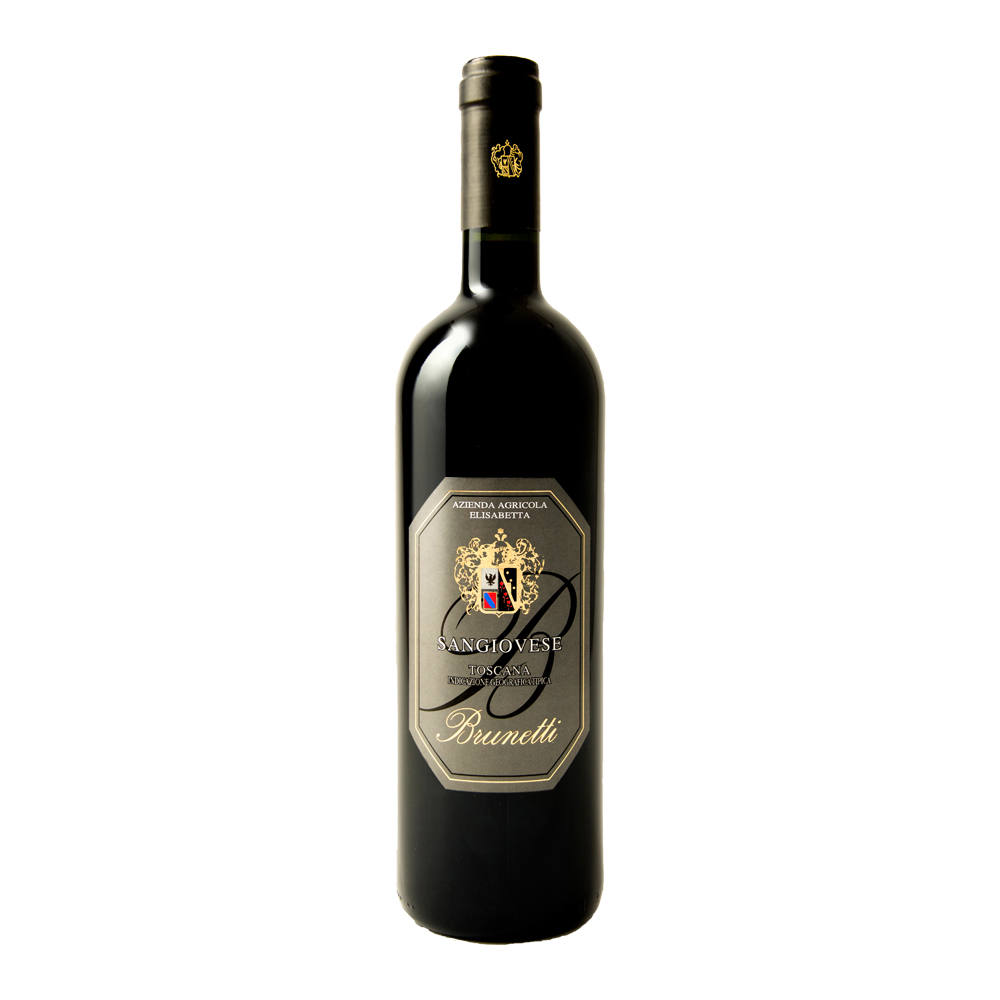Brunetti_Luigi_Azienda_Elisabetta_Sangiovese_01 Rotwein Italien Toskana