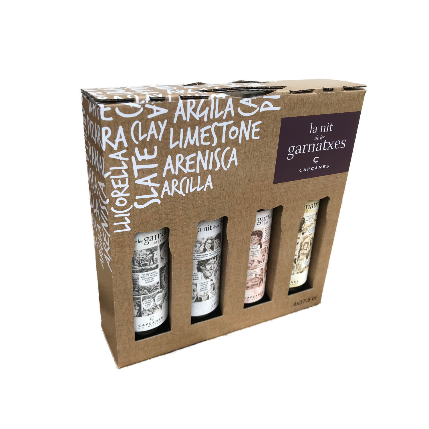 la-nit-klein-schr-g La Nit de les Garnatxas Geschenkpackung halbe Flaschen
