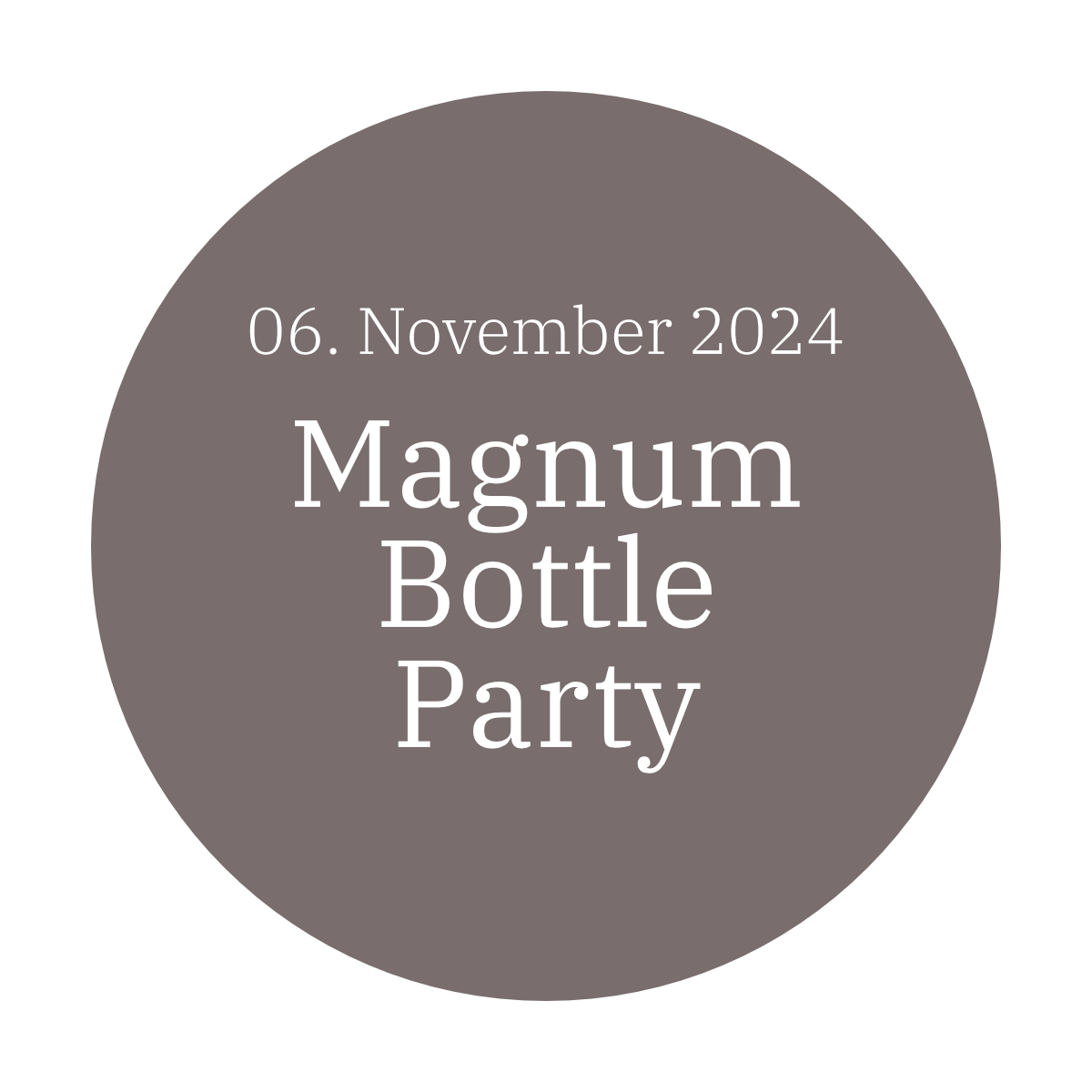 magnum bottle party