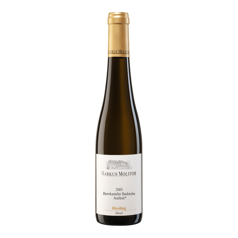 Markus_Molitor_Riesling_Bernkasteler_Badstube_Auslese_01 Riesling Bernkasteler Badstube Auslese・süß・2005